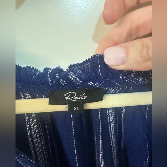 RAILS Crystal Dress - Blue Stripe - Picture 8 of 9